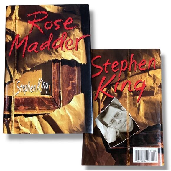Stephen King Rose Madder First Edition Hardcover Book ISBN 0-670-85869-2
